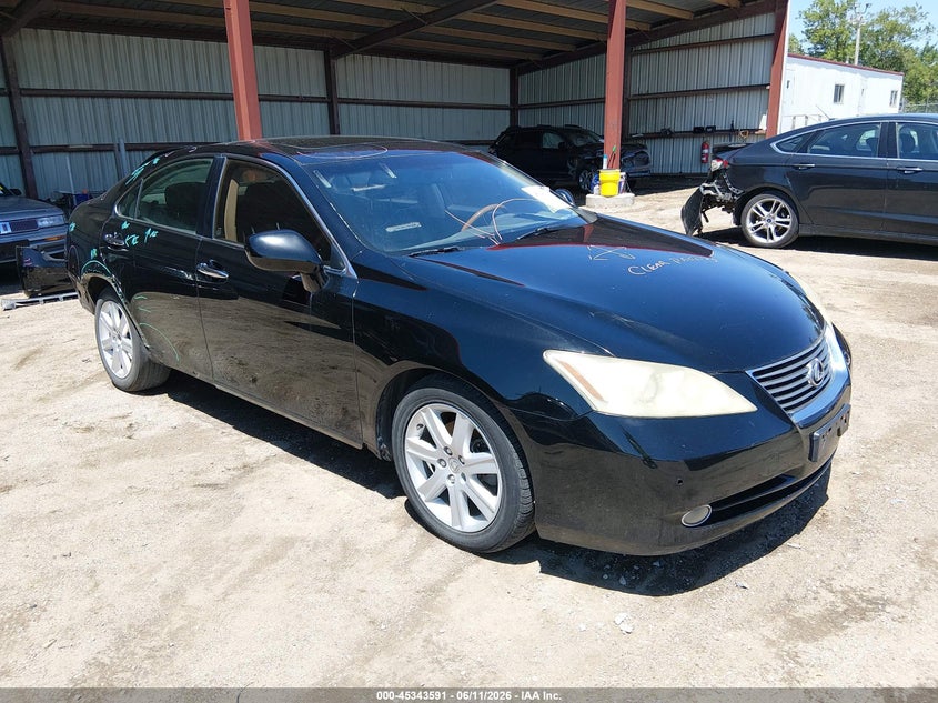 2007 Lexus Es 350 VIN JTHBJ46G672121341 IAAI salvage auction — REAR END, Certificate Of Title (Nebraska), sold $2,125 on 2026-07-09 (photo 1)