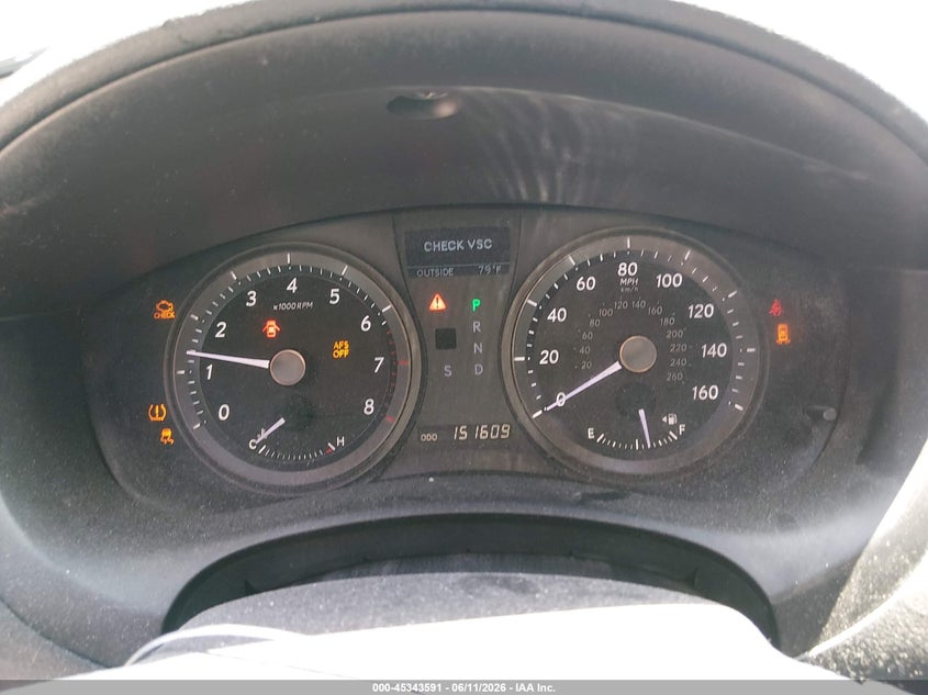 2007 Lexus Es 350 VIN JTHBJ46G672121341 IAAI salvage auction — REAR END, Certificate Of Title (Nebraska), sold $2,125 on 2026-07-09 (photo 7)