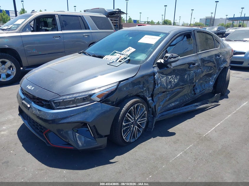 2024 Kia Forte VIN 3KPF44AC2RE788413 IAAI salvage auction — LEFT SIDE, Salvage Title, sold $2,950 on 2026-07-31 (photo 2)