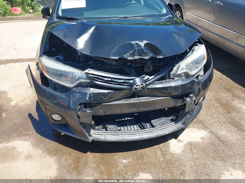 2016 Toyota Corolla VIN 2T1BURHE2GC599792 IAAI salvage auction — FRONT & REAR, Salvage (Missouri), sold $1,675 on 2026-08-08 (photo 6)