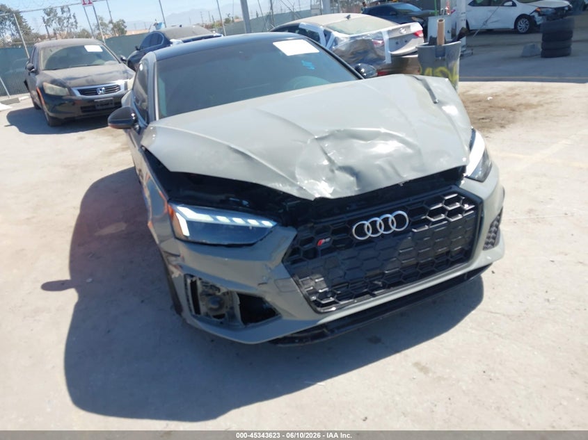 2020 Audi S5 VIN WAUP4AF52LA006325 IAAI salvage auction — FRONT END, Salvage Title, sold $7,700 on 2026-07-16 (photo 6)