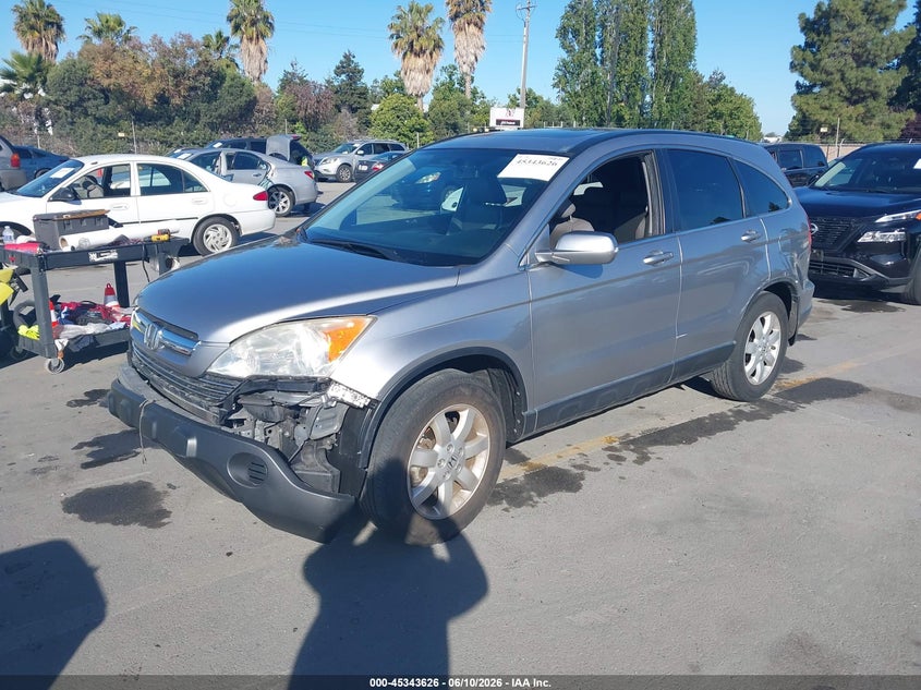 2007 Honda Cr-v VIN JHLRE487X7C101544 IAAI salvage auction — FRONT END, Salvage (California), sold $1,550 on 2026-07-13 (photo 2)