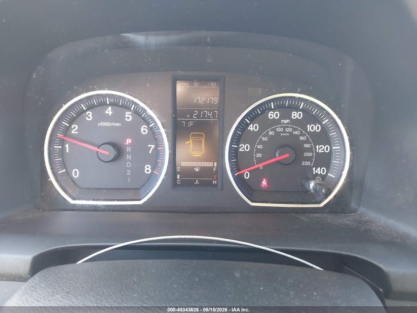 2007 Honda Cr-v VIN JHLRE487X7C101544 IAAI salvage auction — FRONT END, Salvage (California), sold $1,550 on 2026-07-13 (photo 7)