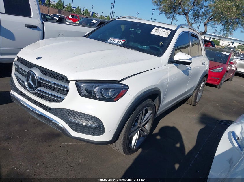 2022 Mercedes-benz Gle VIN 4JGFB4JB5NA722945 IAAI salvage auction — RIGHT FRONT, Salvage Certificate (California), sold $2,050 on 2026-07-31 (photo 2)