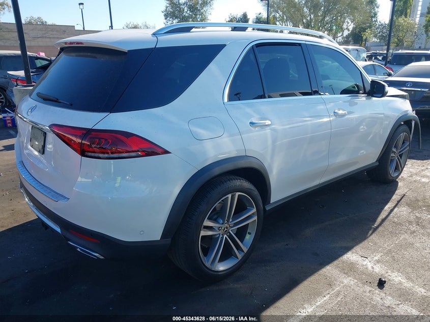 2022 Mercedes-benz Gle VIN 4JGFB4JB5NA722945 IAAI salvage auction — RIGHT FRONT, Salvage Certificate (California), sold $2,050 on 2026-07-31 (photo 4)
