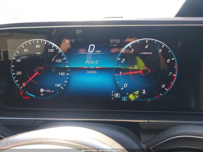 2022 Mercedes-benz Gle VIN 4JGFB4JB5NA722945 IAAI salvage auction — RIGHT FRONT, Salvage Certificate (California), sold $2,050 on 2026-07-31 (photo 7)