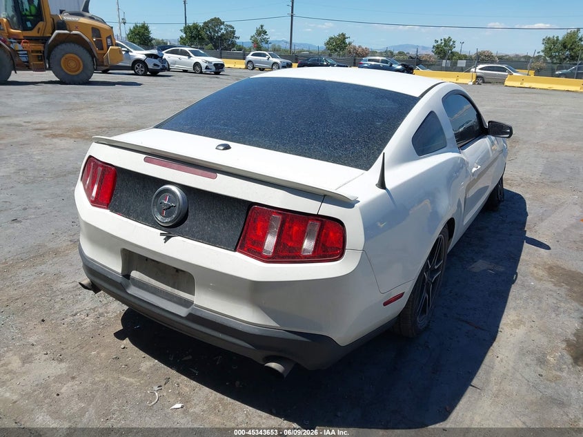 2012 Ford Mustang VIN 1ZVBP8AM1C5268130 IAAI salvage auction — FRONT END, Salvage (California), sold $700 on 2026-07-09 (photo 4)