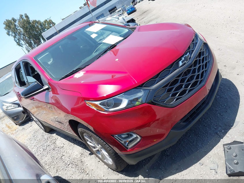 2019 Chevrolet Equinox VIN 3GNAXKEV5KS629546 IAAI salvage auction — REAR END, Salvage Certificate (California), sold $3,700 on 2026-07-25 (photo 1)