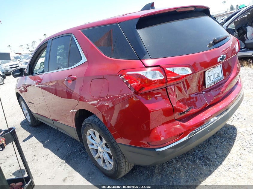2019 Chevrolet Equinox VIN 3GNAXKEV5KS629546 IAAI salvage auction — REAR END, Salvage Certificate (California), sold $3,700 on 2026-07-25 (photo 3)