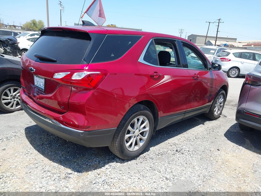 2019 Chevrolet Equinox VIN 3GNAXKEV5KS629546 IAAI salvage auction — REAR END, Salvage Certificate (California), sold $3,700 on 2026-07-25 (photo 4)