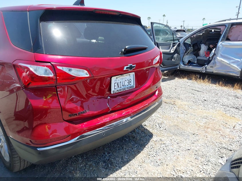 2019 Chevrolet Equinox VIN 3GNAXKEV5KS629546 IAAI salvage auction — REAR END, Salvage Certificate (California), sold $3,700 on 2026-07-25 (photo 6)
