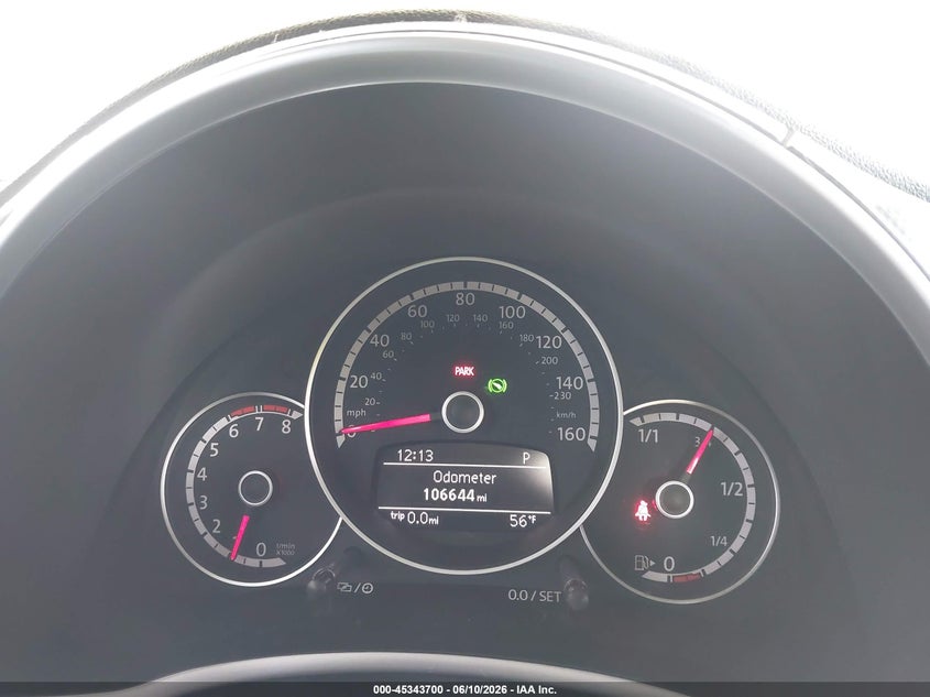 2014 Volkswagen Beetle VIN 3VWVT7AT8EM663882 IAAI salvage auction — LEFT REAR, Salvage Title, sold $2,550 on 2026-07-22 (photo 7)