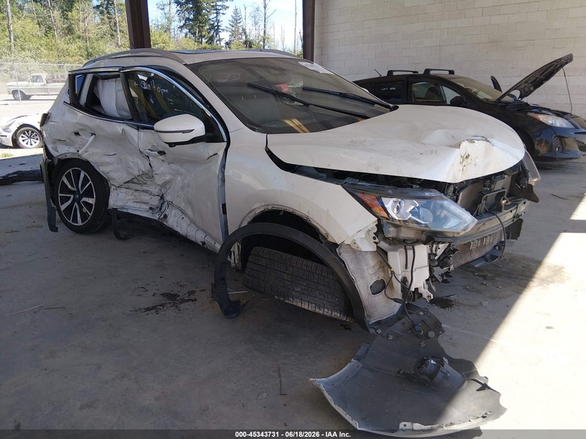 2019 Nissan Rogue VIN JN1BJ1CR6KW620344 IAAI salvage auction — FRONT END, Bill Of Sale (Washington), sold $575 on 2026-07-08 (photo 1)