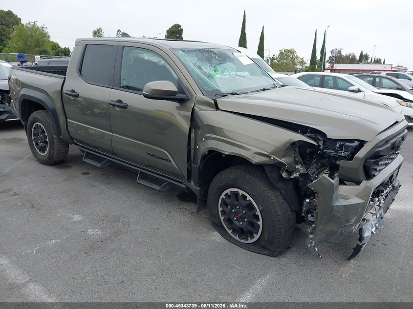2024 Toyota Tacoma VIN 3TMLB5JN8RM085582 IAAI salvage auction — ROLLOVER, Salvage (California), sold $8,900 on 2026-07-30 (photo 1)