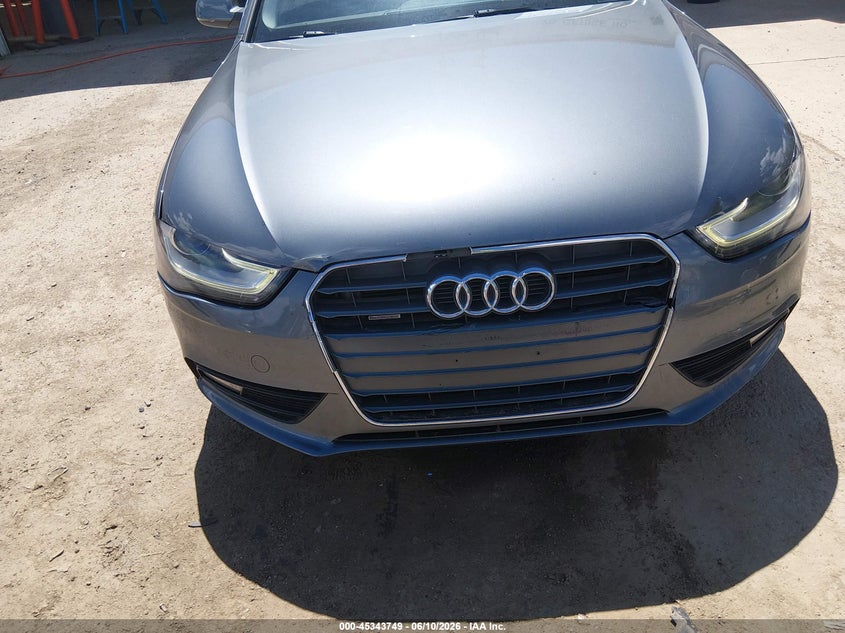 2013 Audi A4 VIN WAUFFAFL0DN022098 IAAI salvage auction — FRONT END, Salvage (Montana), sold $2,150 on 2026-07-29 (photo 6)