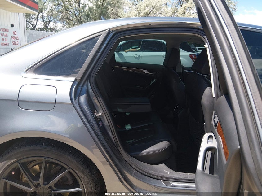 2013 Audi A4 VIN WAUFFAFL0DN022098 IAAI salvage auction — FRONT END, Salvage (Montana), sold $2,150 on 2026-07-29 (photo 8)