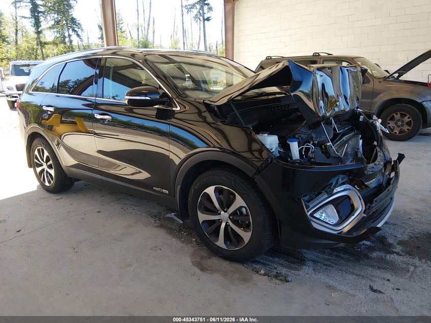 2016 Kia Sorento VIN 5XYPHDA58GG159572 IAAI salvage auction — FRONT END, Salvage Title, sold $850 on 2026-07-11 (photo 1)