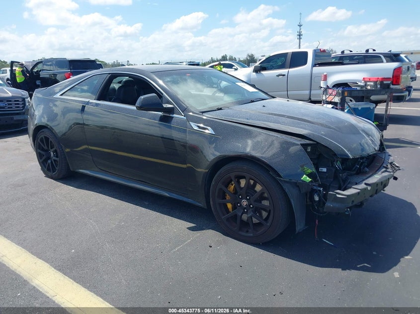 2012 Cadillac Cts-v VIN 1G6DV1EP5C0142317 IAAI salvage auction — FRONT END, Salvage Title, sold $7,600 on 2026-07-30 (photo 1)