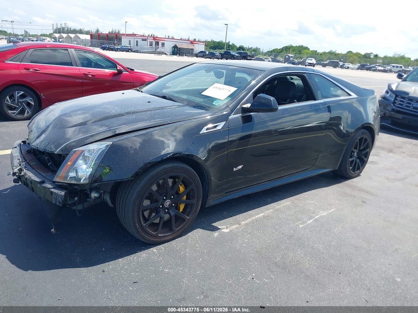 2012 Cadillac Cts-v VIN 1G6DV1EP5C0142317 IAAI salvage auction — FRONT END, Salvage Title, sold $7,600 on 2026-07-30 (photo 2)