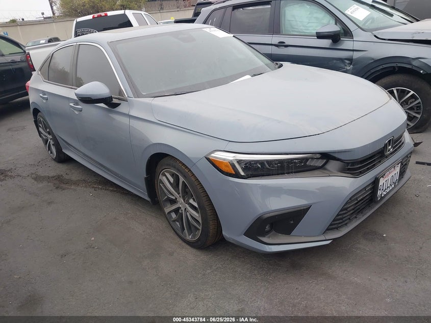 2022 Honda Civic VIN 2HGFE1F93NH315791 IAAI salvage auction — SIDE, Salvage Title, sold $7,700 on 2026-08-31 (photo 1)