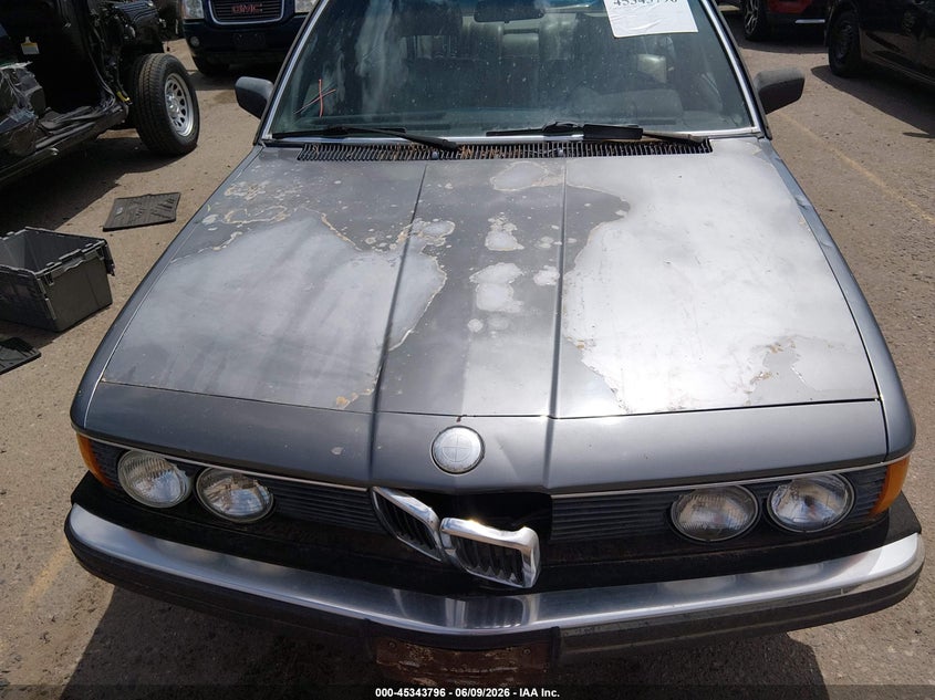 1984 BMW 7er VIN WBAFF740XE7398065 IAAI salvage auction — NORMAL WEAR, Clear (Colorado), sold $1,100 on 2026-07-07 (photo 6)