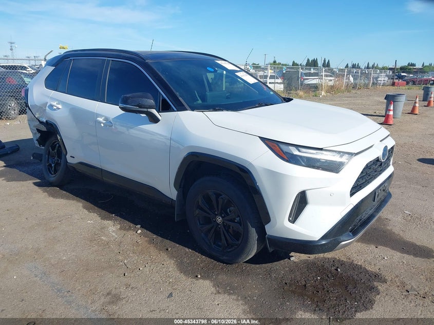 2023 Toyota Rav 4 VIN JTME6RFV8PD539626 IAAI salvage auction — REAR END, Salvage (California), sold $16,400 on 2026-07-15 (photo 1)