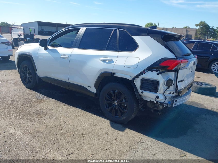 2023 Toyota Rav 4 VIN JTME6RFV8PD539626 IAAI salvage auction — REAR END, Salvage (California), sold $16,400 on 2026-07-15 (photo 3)