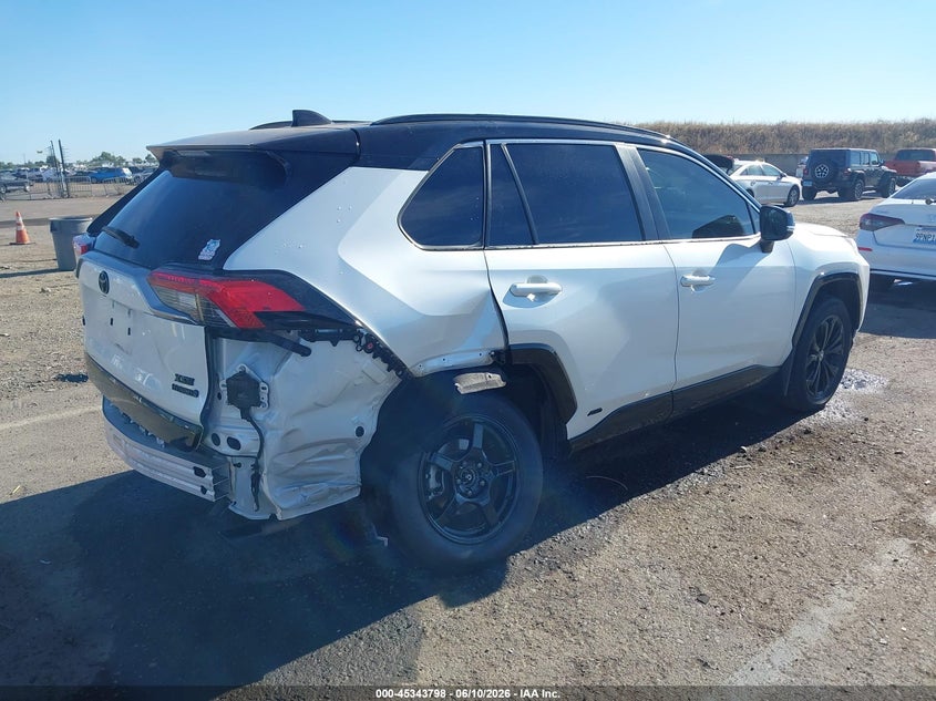 2023 Toyota Rav 4 VIN JTME6RFV8PD539626 IAAI salvage auction — REAR END, Salvage (California), sold $16,400 on 2026-07-15 (photo 4)