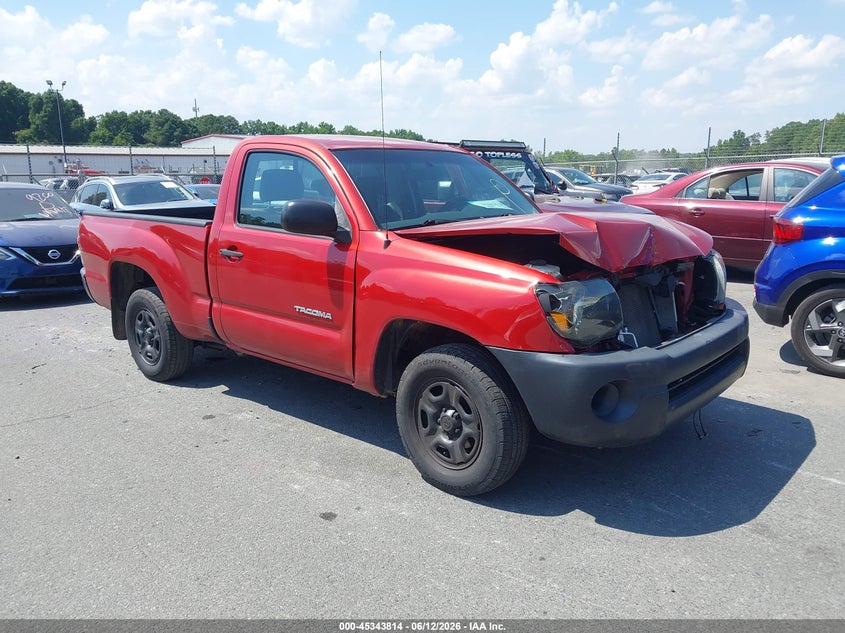 2010 Toyota Tacoma VIN 5TENX4CN7AZ729419 IAAI salvage auction — FRONT END, Salvage (Idaho), sold $3,700 on 2026-07-29 (photo 1)