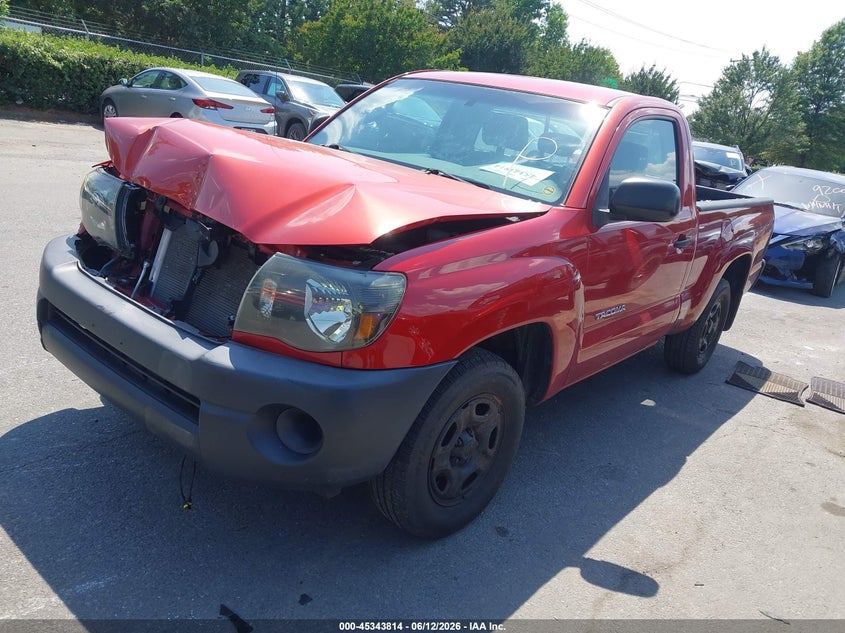 2010 Toyota Tacoma VIN 5TENX4CN7AZ729419 IAAI salvage auction — FRONT END, Salvage (Idaho), sold $3,700 on 2026-07-29 (photo 2)