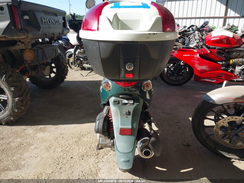 2012 Genuine scooter co. Buddy VIN RFVPAC909C1000647 IAAI salvage auction — FRONT END, Salvage - Greater Than 75% (Maryland), sold $100 on 2026-07-22 (photo 6)