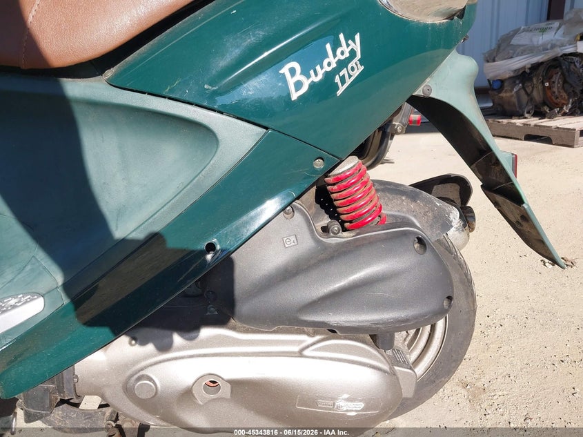 2012 Genuine scooter co. Buddy VIN RFVPAC909C1000647 IAAI salvage auction — FRONT END, Salvage - Greater Than 75% (Maryland), sold $100 on 2026-07-22 (photo 9)