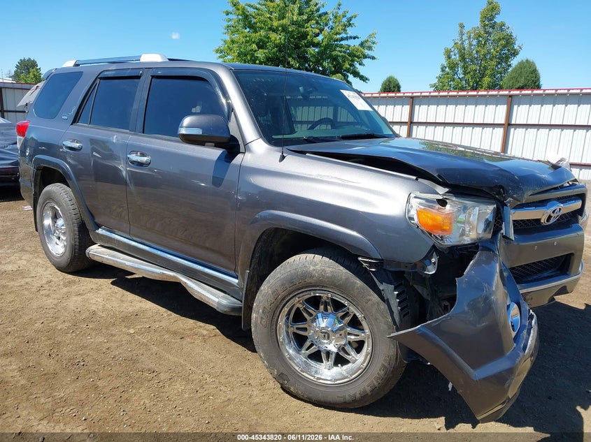 2011 Toyota 4runner VIN JTEBU5JR6B5060177 IAAI salvage auction — ROLLOVER, Bill Of Sale (Washington), sold $5,200 on 2026-07-28 (photo 1)