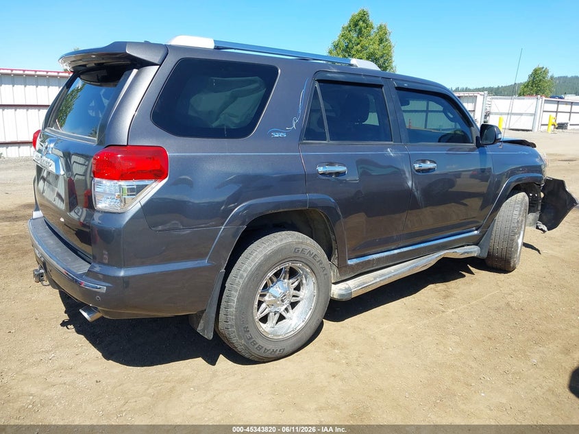 2011 Toyota 4runner VIN JTEBU5JR6B5060177 IAAI salvage auction — ROLLOVER, Bill Of Sale (Washington), sold $5,200 on 2026-07-28 (photo 4)