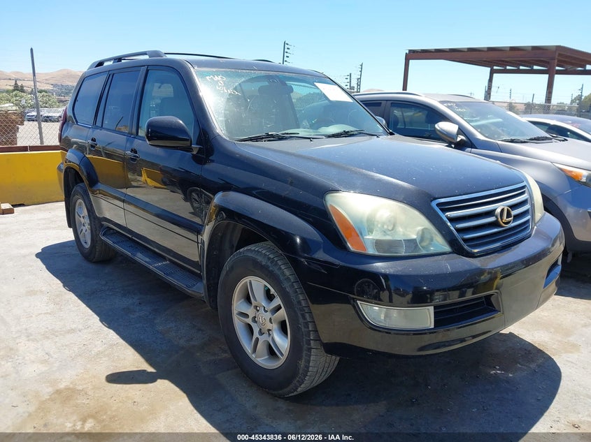 2003 Lexus Gx 470 VIN JTJBT20X430005289 IAAI salvage auction — RIGHT REAR, Salvage (California), sold $2,650 on 2026-07-09 (photo 1)