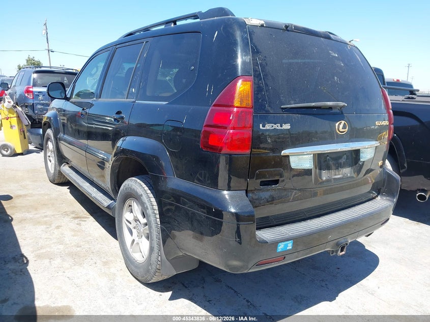 2003 Lexus Gx 470 VIN JTJBT20X430005289 IAAI salvage auction — RIGHT REAR, Salvage (California), sold $2,650 on 2026-07-09 (photo 3)