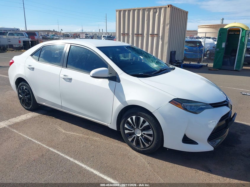 2018 Toyota Corolla VIN 5YFBURHE3JP759718 IAAI salvage auction — FRONT END, Salvage Title, sold $4,450 on 2026-07-14 (photo 1)