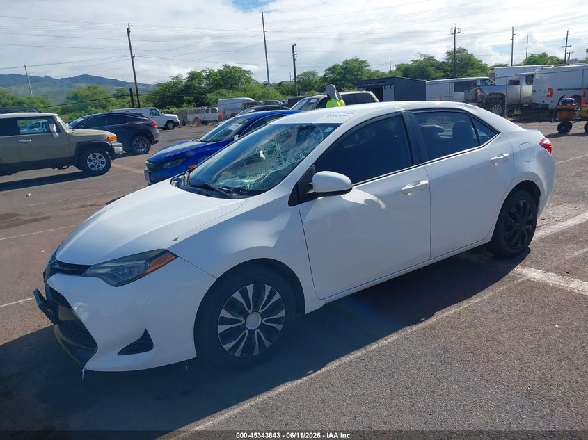 2018 Toyota Corolla VIN 5YFBURHE3JP759718 IAAI salvage auction — FRONT END, Salvage Title, sold $4,450 on 2026-07-14 (photo 2)