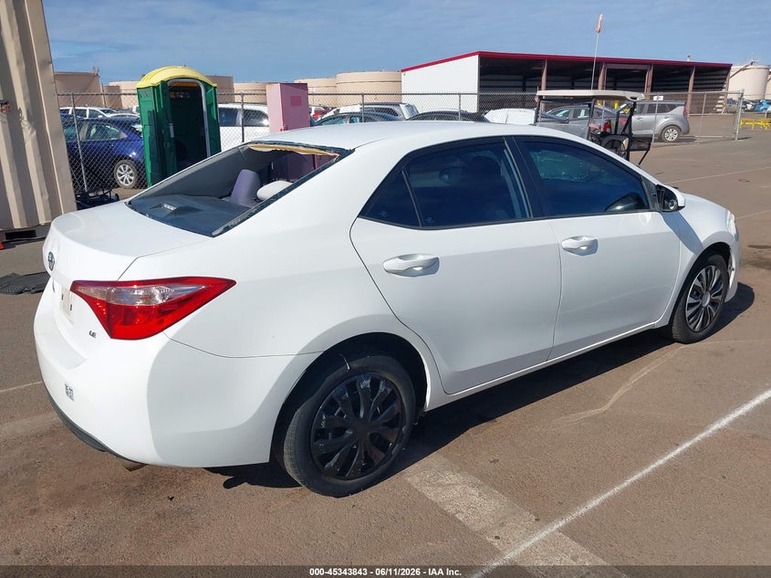 2018 Toyota Corolla VIN 5YFBURHE3JP759718 IAAI salvage auction — FRONT END, Salvage Title, sold $4,450 on 2026-07-14 (photo 4)