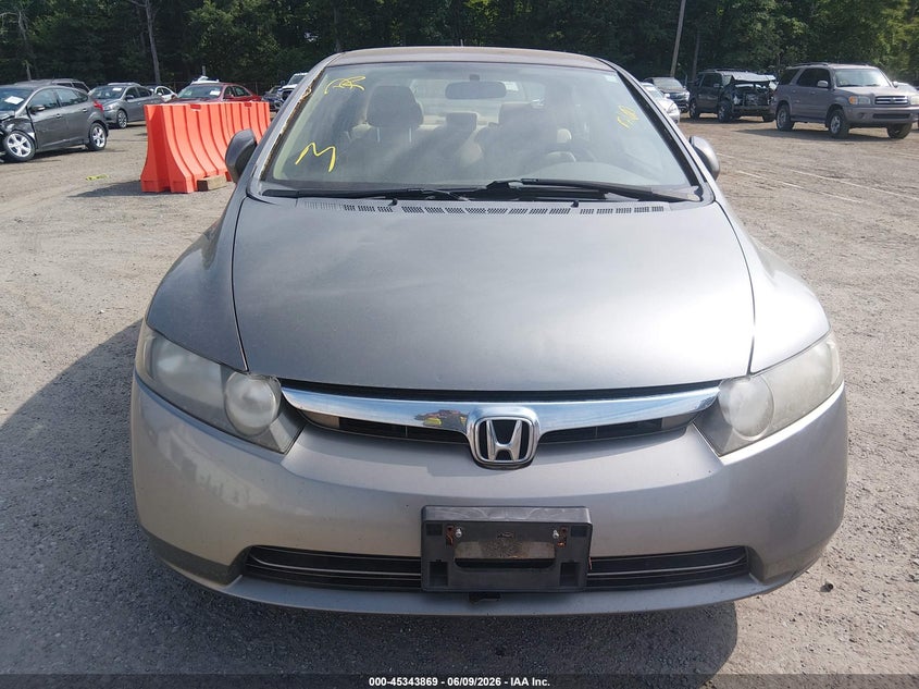 2007 Honda Civic hybrid VIN JHMFA36277S004190 IAAI salvage auction — NORMAL WEAR, Clear (Maryland), sold $275 on 2026-07-29 (photo 6)