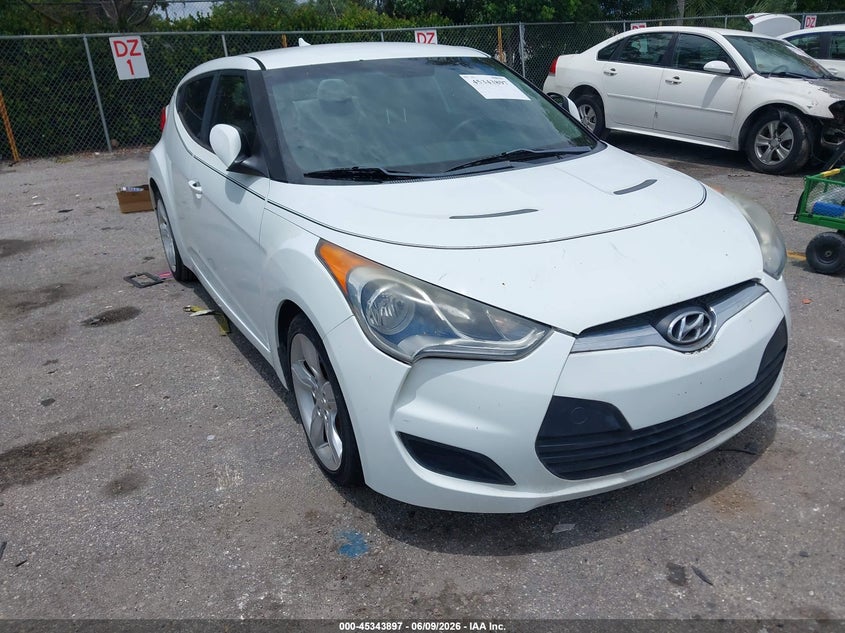 2012 Hyundai Veloster VIN KMHTC6ADXCU052169 IAAI salvage auction — NORMAL WEAR, Salvage Title, sold $625 on 2026-07-27 (photo 6)