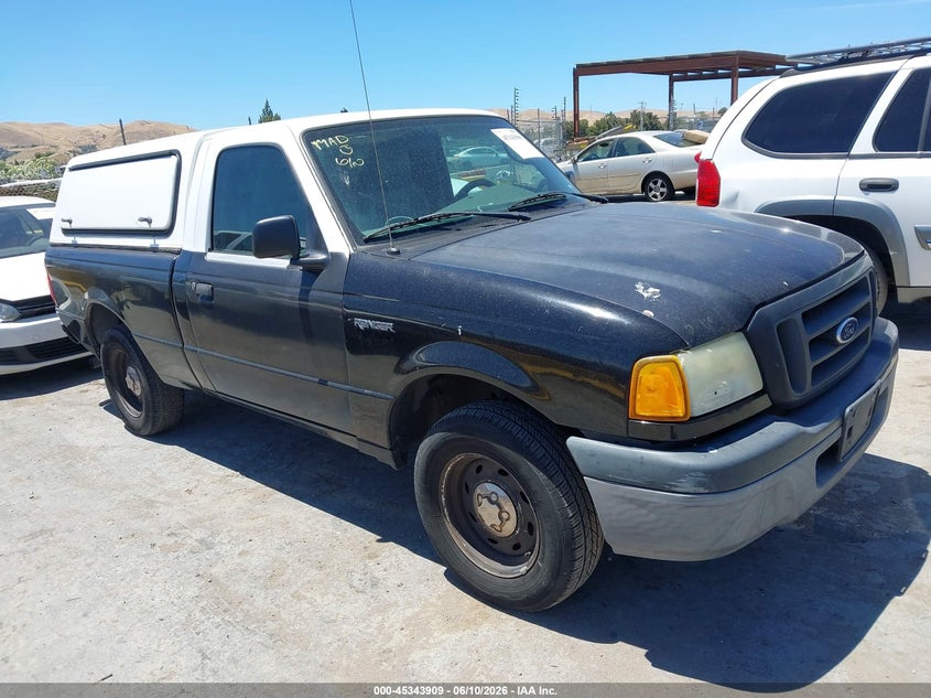 2004 Ford Ranger VIN 1FTYR10U14PA86319 IAAI salvage auction — NORMAL WEAR, Clear - Dealer Only (California), sold $1,700 on 2026-07-09 (photo 1)