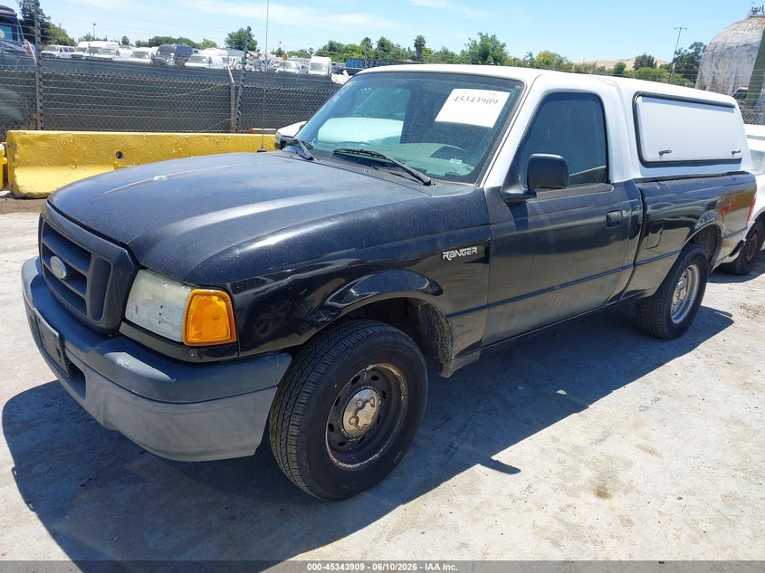 2004 Ford Ranger VIN 1FTYR10U14PA86319 IAAI salvage auction — NORMAL WEAR, Clear - Dealer Only (California), sold $1,700 on 2026-07-09 (photo 2)