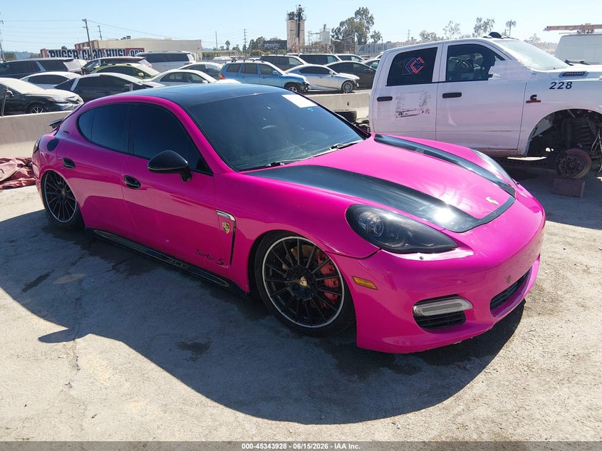 2012 Porsche Panamera VIN WP0AC2A72CL090435 IAAI salvage auction — REAR END, Salvage Title, sold $6,000 on 2026-07-12 (photo 1)