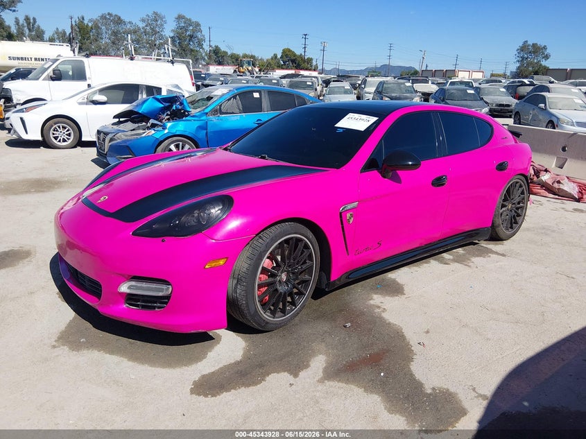 2012 Porsche Panamera VIN WP0AC2A72CL090435 IAAI salvage auction — REAR END, Salvage Title, sold $6,000 on 2026-07-12 (photo 2)