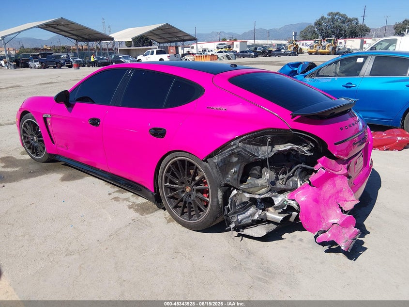 2012 Porsche Panamera VIN WP0AC2A72CL090435 IAAI salvage auction — REAR END, Salvage Title, sold $6,000 on 2026-07-12 (photo 3)