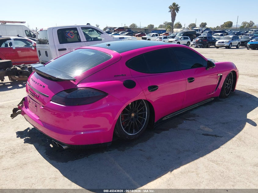 2012 Porsche Panamera VIN WP0AC2A72CL090435 IAAI salvage auction — REAR END, Salvage Title, sold $6,000 on 2026-07-12 (photo 4)