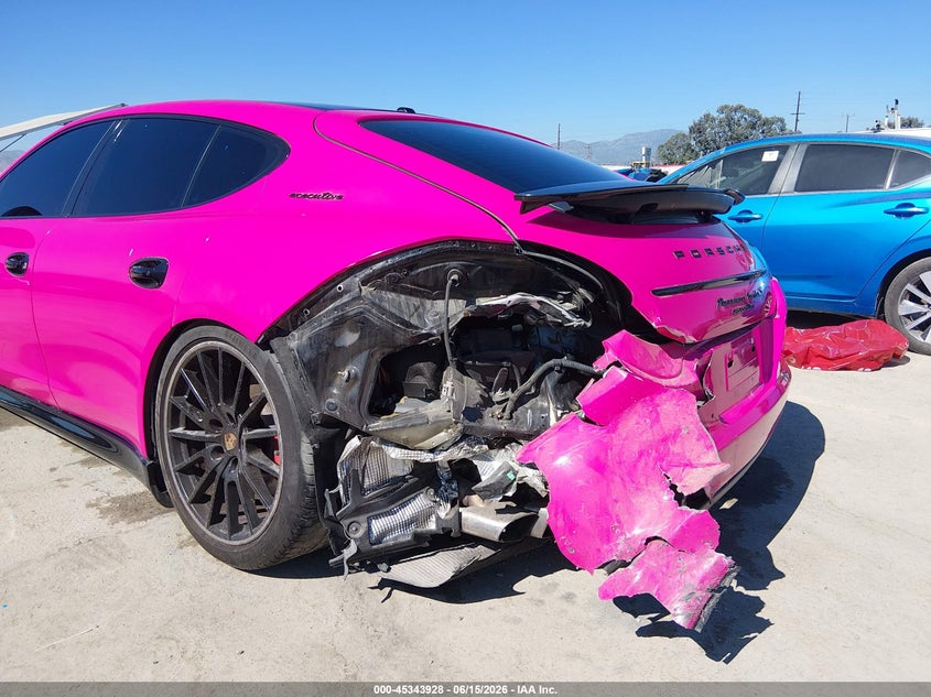 2012 Porsche Panamera VIN WP0AC2A72CL090435 IAAI salvage auction — REAR END, Salvage Title, sold $6,000 on 2026-07-12 (photo 6)