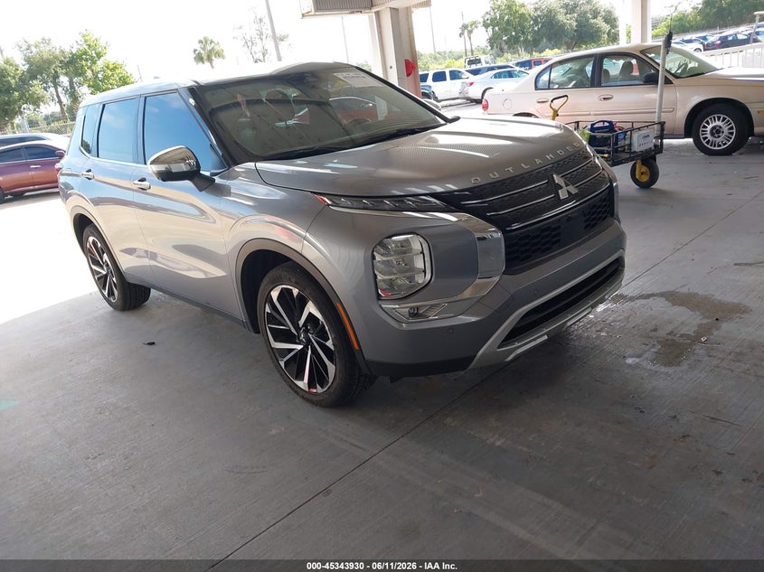 2022 Mitsubishi Outlander VIN JA4J3UA8XNZ082226 IAAI salvage auction — SIDE, Salvage Title, sold $5,900 on 2026-07-22 (photo 1)