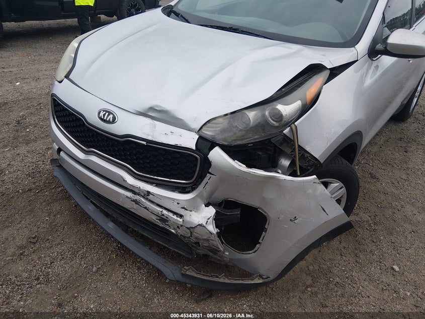 2018 Kia Sportage VIN KNDPM3AC3J7413553 IAAI salvage auction — FRONT END, Salvage (South Carolina), sold $2,450 on 2026-07-25 (photo 6)